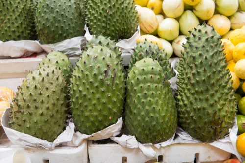 Soursop / Guanabana on a market