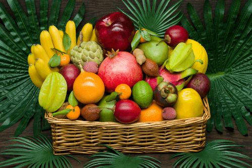 Varied Tropical Fruit Box