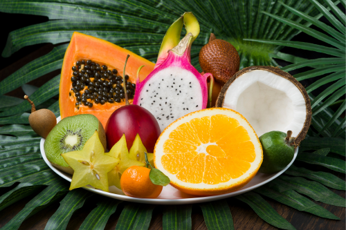 The difference between tropical and exotic fruits 1